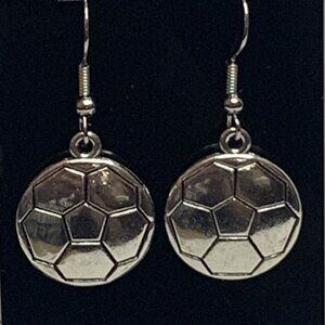 Soccer Earrings, Football Earring, Sports Earring, Athlete Earring, Gift Idea
